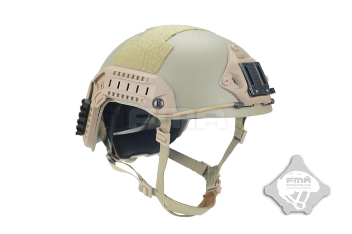 FMA Fast Helmet 1:1 Carbon Fibre – M/L Dark Earth - view 6