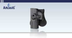 Ammomax Left-Handed Glock Holster – Paddle Mount Black - view 3
