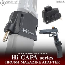 Laylax Nine Ball Hi-Capa HPA/M4 Magazine Adapter for Tokyo Marui Hi-Capa Series
