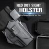 Ammomax Tactical Holster with RDS mount for Glock airsoft pistols – left-side full view