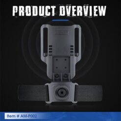 Ammomax Low Ride Duty Drop Holster Attachment – FDE - view 2