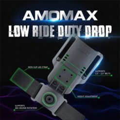 Ammomax Low Ride Duty Drop Holster Attachment – Black - view 3