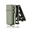 Ammomax Universal Single Mag Pouch – left-side full view, olive green