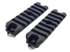AresAmoeba 3.50" M-Lok Key Rail System (2pcs - ABS - AM-ML-R-005-DE - Tan)
