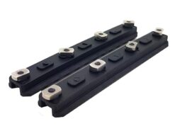 AresAmoeba 5.0" M-Lok Key Rail System (2pcs - ABS - AM-ML-R-006)