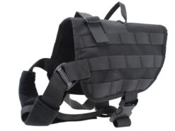 Big Foot Dog Training Molle Tactical Vest (Black)