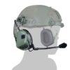 Big Foot Fifth Generation Sound Pickup and Noise Reduction Headset Simulator (Helmet Wearing - OD)