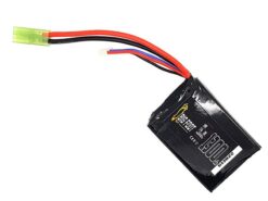 Big Foot Heat Lipo Battery 1300 mAh 7.4v 20c (Square - 102mm)