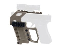 Big Foot Pistol Carbine Kit with Rail Base Loading for 17/18/19 Series (Tan)
