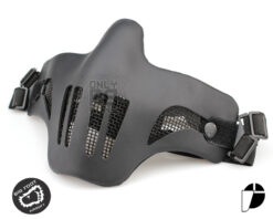 Big Foot V1 Steel with Leather Mud Mask (Black)