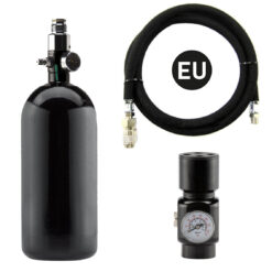 BO Manufecture Complete EU package: 0.8L bottle + preset + HPA regulator + reinforced EU line
