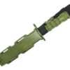 CCCP M4 Rubber Knife with Case and Straps (Bayonet - OD)