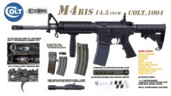 Colt x EMG M4RIS 14.5 GBB Rifle by Cyma MWS – left-side full view