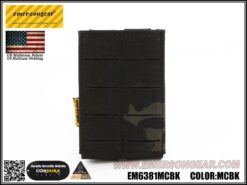 Emerson Gear LCS Rifle Magazine Pouch 5.56 7.62mm – front left view Multicam Black