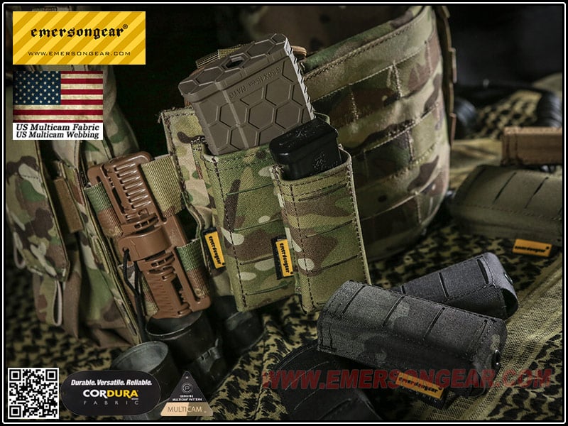 Emerson LCS Pistol Magazine Pouch – Black - view 5