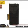 Emerson LCS Pistol Magazine Pouch Multicam Black – front molle view