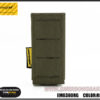 Emerson LCS Pistol Magazine Pouch Ranger Green – left-side full view