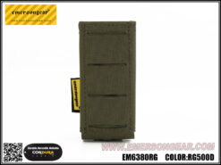 Emerson LCS Pistol Magazine Pouch Ranger Green – left-side full view