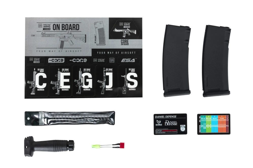 Specna Arms SA-C19 CORE Gen.2 MK18 AEG – Black airsoft image 2