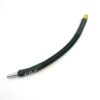 EPES IGL HPA hose male QD 1/8NPT 20cm black – coiled side view