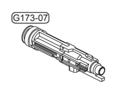 GHK Original Parts - Glock G17 Gen3 Piston / Loading Nozzle for GBB Airsoft ( G175-07 )