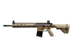 Golden Eagle 417 AEG Rifle with Mosfet (Full Metal - E6901MT - Tan)