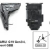 Guarder Enhanced Frame Spring Set for MARUI 19 Gen3/4, 17 Gen4 (GLK-214)