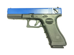 Huntsman Tactical H18c Gas Blowback Semi/Full Auto. Pistol (Metal Slide - Polymer Body - with Case - Pre-Two-Tone)