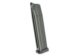Jag Precision x Taran Tactical International Licensed Hi-Capa Series Extended ALPHA Magazine (TTI - Black - 42 Rounds)