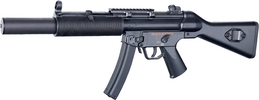 Jing Gong MP5 SD5 AEG submachine gun – left-side full view