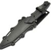 Rubber Knife with Hard Holster (Black)