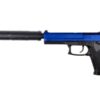 Saigo 23 Socom Gas Pistol with Silencer (Stealth Assassin) (Blue)