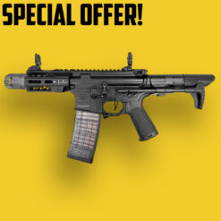 Strike Industries x EMG 4" AR Strike Oppressor M4 Short Barrel MWS Gas Blowback by Cyma (SI.1301 BK)