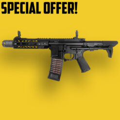Strike Industries x EMG 7" AR Strike Oppressor M4 MWS Short Barrel Gas Blowback by Cyma (SI.1302 BK)