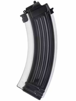 Tokyo Marui NEXT-GEN Recoil AK Series Magazine 90 rounds white – left-side full view