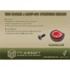 TTI piston head for AAP-01 and TM G18c – component detail view