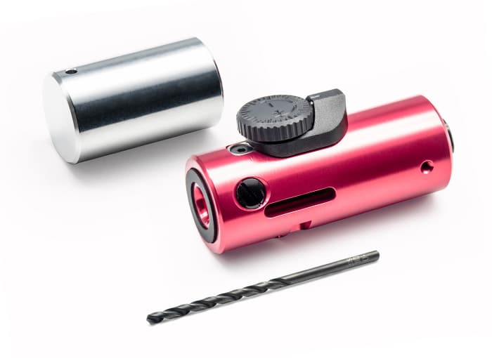 TTI VSR10 TDC CNC hop up chamber with TDC adjusting kit – left-side full view