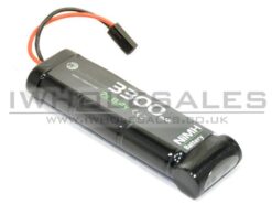 WE Battery 3300mAh NiMH 8.4V (153mm Length - 3x2 + 1)