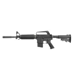 WE XM177 E2 gas blowback rifle – left-side full view