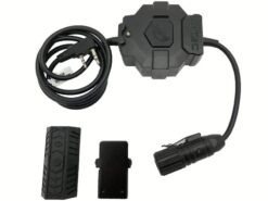 zTac PTT with Wireless RIS Mounted PTT Button (1 Pin - Motorola Connector)