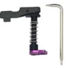 Emerson M4 Emerson M4 CNC Magazine Catch (Black/Rose) airsoft