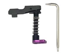 Emerson M4 Emerson M4 CNC Magazine Catch (Black/Rose) airsoft