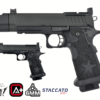 Staccato Licensed P New Version with Comp Gas Blowback Airsoft Pistol Staccato Licensed P New Version with Comp Gas Blowback Airsoft Pistol (R611-2A) airsoft