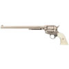 King Arms 11.0 inch .45 Peacemaker revolver full metal silver – left-side full view