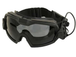 FMA FMA LPG01 (Black) 12-2R Regulator Updated version with Fan Goggle (Black) (TB1029-BK) airsoft