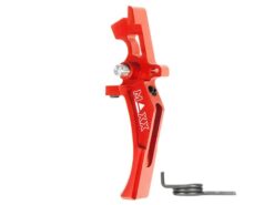 Maxx Model CNC Aluminum Advanced Speed Trigger (Style D) (Red) airsoft