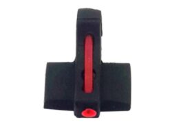 Jag Precision × Taran Tactical JW3 front fibre sight – left-side full view