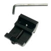 ACM Tactical ACM Tactical 45 Degree Offset SIde Rail Mount (Ultra Low Profile - 20mm RIS Rail - Black) airsoft