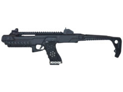 Armorer Works Gas Blowback Armorer Works Gas Blowback VX Pistol with Tactical Carbine Conversion Kit (Black - AW-VX0300) airsoft