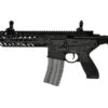 Sig Sauer MCX AEG rifle – left-side full view, compact tactical sub-machine gun with RIS rails